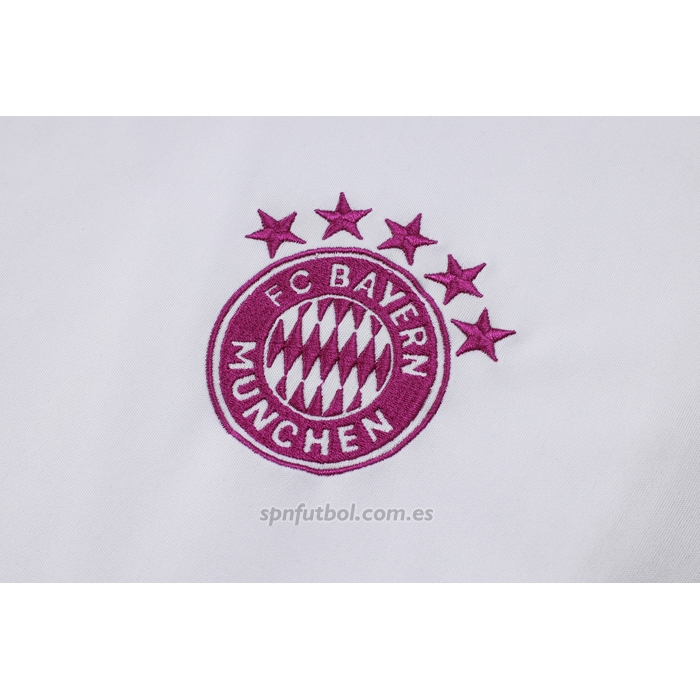 Chandal del Bayern Munich Manga Corta 2023-2024 Blanco - Pantalon Corto